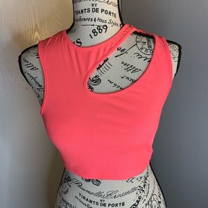 Cute neon pink tank top!